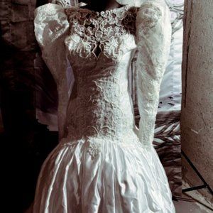 VINTAGE Early 90's Wedding Gown